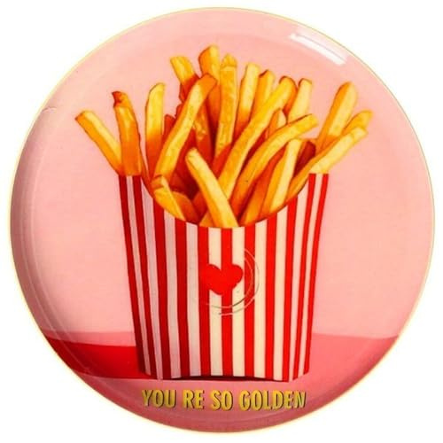 Gift Company Love Trays, Dekotablett, XS, Motiv: You're so golden, rosa