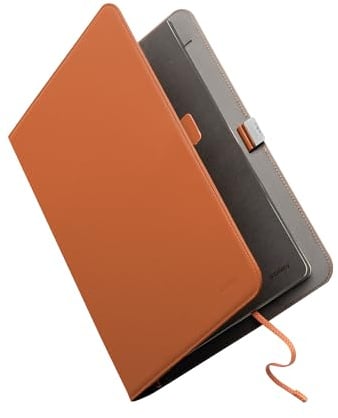 orbitkey Compendium A4 - Terracotta | Fits A4 Notebooks | Pen Holder & Card Slots | Premium Vegan Leather | Professional Organiser