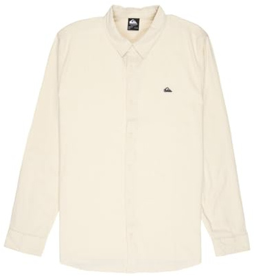 Quiksilver MW Premium Stretch - Camisa de Manga Larga - Hombre - Beige.