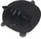 balvi Kissen Kitty Schwarz In Katzenform Flauschig und weich Polyester