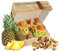 Hansen Obst - Geschenkbox - fruchtige Obst-Box - “Balance-Snack” - Präsentkorb - Obst-Geschenkset - gefüllte Obstkiste - Obstbox mit frischem Obst