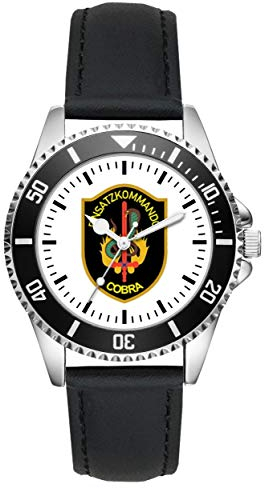 KIESENBERG Geschenk für Polizei EKO Cobra Sondereinheit Uhr L-1052