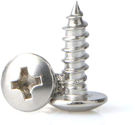 Tornillos de cabeza plana grandes de acero inoxidable,-M4*16