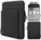 MoKo 9-11 Inch Tablet Sleeve Bag Carrying Case with Storage Pockets Fits New 11-inch iPad Pro M4/iPad Air M2 2024, iPad Air 5/4 10.9, iPad Pro 11, iPad 10/9/8th 10.9/10.2, Tab S8/S9 11,Black & Gray