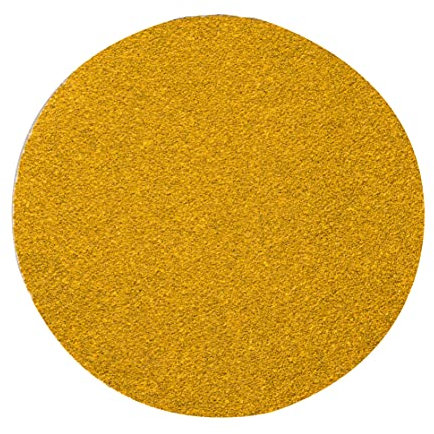 Mirka Gold Universal-Schleifpapier Ø 77mm Klett P120, 50 Stk/Zum Schleifen von Gips, Spachtel, Spanplatten, Holz, Lack