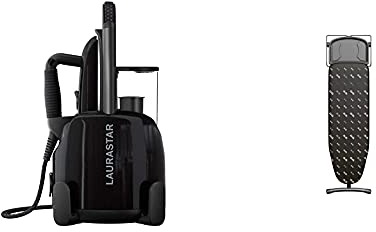 Laurastar Lift Plus Ultimate Black & 153.0001.898 Comfortboard Glasses Table à Repasser Noir 158 x 45 x 95 cm
