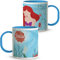 Mug Petite Sirène Mug personnalisé avec nom. Tasses en plastique pour enfants. Tasses originales pour les cadeaux. Mugs Disney Couleurs variées. La Petite Sirene