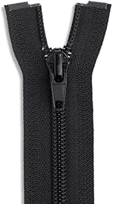 YKK Kunststoff Perlon Reißverschluss 60cm - für Kleider, Röcke, Kissen