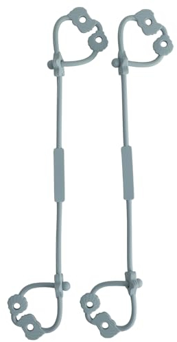 Cup Catcher, Spielzeug Sicherheitsgurte Trinkbecher Halteriemen für Kinderwagen Hochstuhl Autositz, aus Lebensmittelqualität Silikon, 100% BPA-frei, 2er-Pack (Ether x 2)
