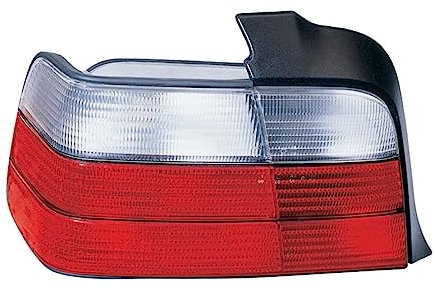 DM Autoteile 145607 Rückleuchte links PY21W P21/4W weiß kompatibel für BMW 3er Coupe E36 Cabriolet
