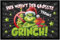 MoonWorks® Fußmatte Weihnachten Grinch personalisiierbar Wunschname Spruch lustige Weihnachtsdeko rutschfest & waschbar Grinch schwarz1 (6688) 60x40cm