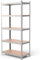 EDIESI, Estanterias Almacenaje, 180 x 90 x 40 cm, Metalicas, Galvanizadas, Material MDF, para Hogar, Trastero, Garaje, 5 Baldas Ajustables, Carga Máxima 875 kg (1 Unidad)
