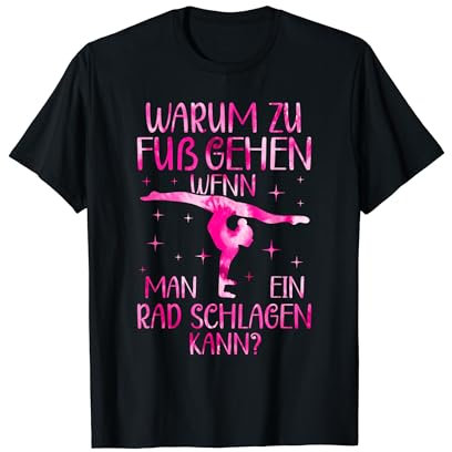 Akrobatik Geräteturnen Gymnastik Mädchen Turnerin Turnen T-Shirt