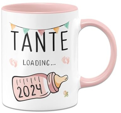 Tazza Distillery Mug Distillery Mug Aunt caricamento 2024 Annuncia il regalo di gravidanza per la futura zia sorella, sarai zia incinta (Aunt 2024)