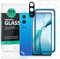 Ibywind 2 Piezas Protector Pantalla para OnePlus Nord CE4 Lite 5G 6,67+1 Pieza Protector Cámara+1 Pieza Protector Trasera Fibra Carbono,Dureza 9H Cristal Templado,Fácil de instalar