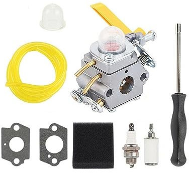 JHVVBFWF Vergaser Vergaser Vergaser Heckenschere Carb Vergaser Werkzeuge Luftfilter Kraftstoffschlauch Primerbirne Für Homelite Für Ryobi 25cc 26cc 30cc Vergaser Vergaser