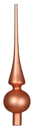 Holyart Puntale h 26 cm Albero Vetro soffiato Arancio Diametro 6 cm