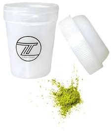ZURMATRADE Matcha Mini Shaker Cup ToGo, Mini Shaker for Matcha Drinks, Matcha Bottle to Go, Matcha Cup for Travel, Matcha to Go