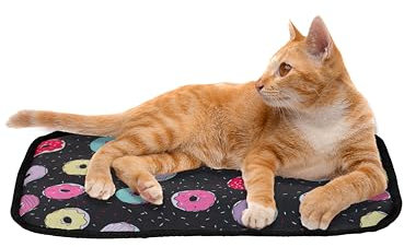 VIASMILE Ultra Soft Compact Cat Bed 30 x 40 cm - Soft Washable Cat Cushion - Dog Bed - Washable Cushion for Small and Medium Dogs - Comfortable Cat Bed for Windowsill