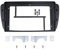 JBJXFAMAY Marco de Radio Adaptador De Marco De Fascia para Radio De Coche Panel De Salpicadero De Audio para Seat para Ibiza 6J 2009-2015 Marco de Radio estéreo