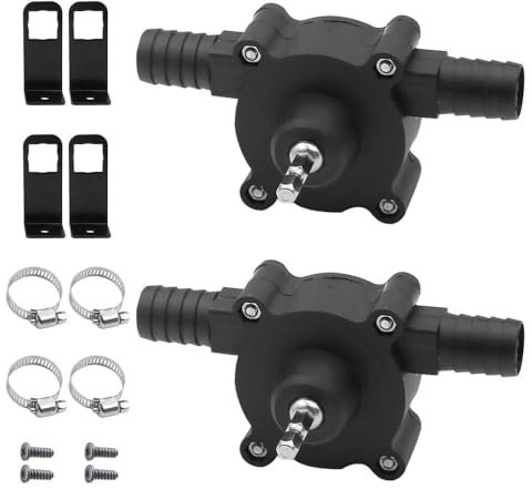 Portable Electric Drill Pump, Upgraded Self-Priming Water Hand Drill Powered, Small Water Mini Hand Self Priming Transfer Pump, Electric Transfer Pumping Liquid Pumps(1)