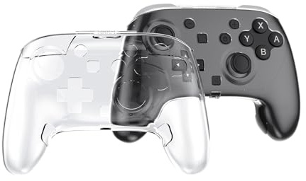 Transparente Schutzhülle für Switch 2 PRO Controller PC Crystal Cover Shell Schutz Ergonomisch Anti-Scratch