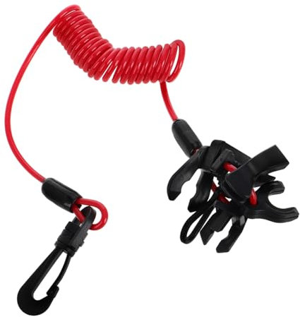 WEKADRIN Lanyard für Außenbordmotoren Notaus Schalter Sicherheitsleine für Boote Kompatibel mit Verschiedenen Motoren Robust und Langlebig für Maritimen Einsatz