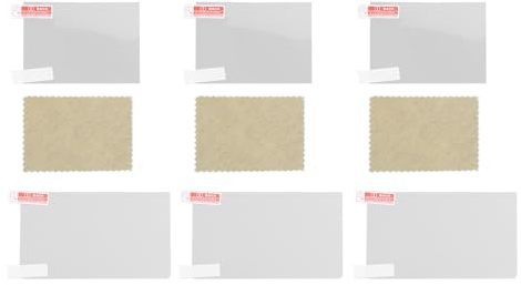FAUOSWUK Nuovo Filtro Protettivo per Schermo 3DS XL Pellicola Protettiva Completa Ad Alta Definizione per il Nuovo Portatile Console 3DS XL