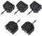 Oiyagai Lot de 5 Adaptateurs de Connexion Audio Mono 3,5mm vers 2 Ports 3,5mm Jack
