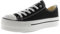 victoria Basket Tribu Lona & Doble Plataforma 1061100 para Mujer Negro 41