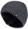 HEAT HOLDERS - Herren Outdoor Winter Warm Beanie Strick Mütze mit Gefüttert (One Size, Charcoal (Halden))