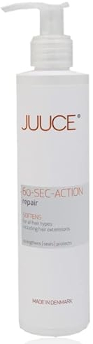 JUUCE 60-Sec-Action, 250 ml - Intensive Haarkur mit Arganöl - Wirkt in nur 60 Sekunden, heilende Wirkung, kein Conditioner nötig - Ergebnis: Weiches u...