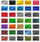 Geflechtschlauch Gewebeschlauch Kabelschlauch PET Sleeve Kabelschutz 5/10 Meter (Ø12mm (flach), Apple Green (grün), 5)