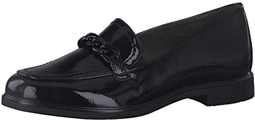 Jana Femme 8-24262-20 Mocassin, Imprimé Noir, 38 EU Large