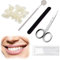 Kit de Réparation Dentaire Temporaire des Dents,Répare les Dents Cassées Fausses Dents Remplacement,50g Perles Thermiques de Remplissage Dentaire Adhésives pour Fixation Dent Manquante Fêlée Cassée