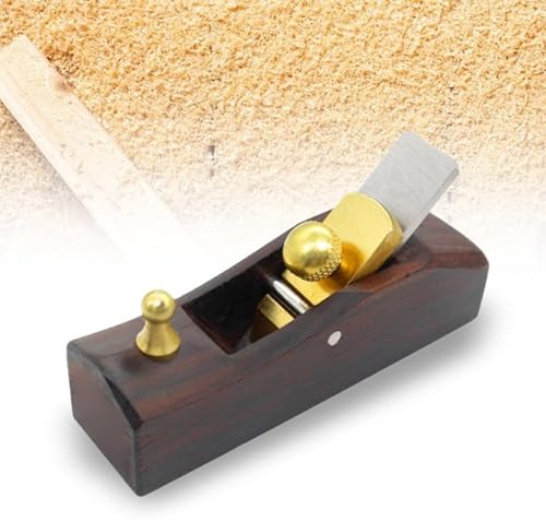 Vegena Rabot À Main De Menuisier, Avion De Menuiserie, Outils De Menuiserie, Main Rabot Manuel Parfait Réglage Manuel Simple Et Rapide Via Molette Parfait Pour Le Travail Du Bois 80mm