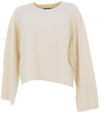 VERO Moda Damen Vmjupiter Ls O-Neck Pullover Bf Strickpullover