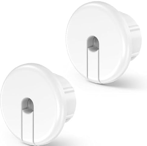 4 Stück Wanddurchführung, Kabeldurchführung Wasserdicht, Kabeldurchführung Wand, Weiß, Wanddurchführung Kabel für Starlink-Ethernet-Kabeltülle, Möbeldrahtlöcher