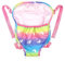 DHWEKU Porte bébé Poupée,Sac à Dos Porte-bébé Accessoire pour poupée pour Poupée de 18 Pouces-coloré (poupée Non Incluse)