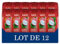 Tahiti Duschgel, Tahiti-Frucht, energiewirkend, Formel auf Basis von Inhaltsstoffen aus natürlichem Ursprung, 12 x 250 ml