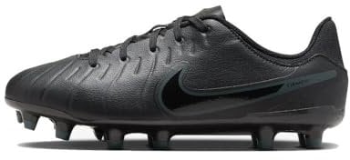 Nike Unisex Kinder Legend 10 Academy Fg/Mg Fussballschuh, Black Black Deep Jungle, 34 EU