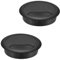 LICQIC 2 Pcs 60 mm Desk Cable Grommets, Round Desk Cable Hole Cover, Computer Desk Cable Hole Caps, for Desktop Cable Organizer