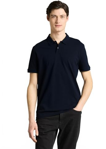 TOM TAILOR Denim Herren Basic Poloshirt