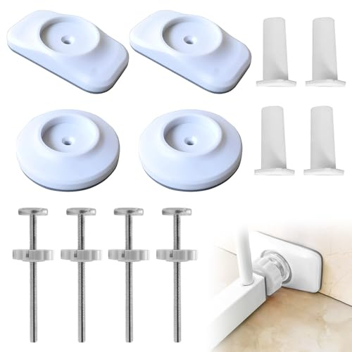 8PCS Baby Gate Extension Kit, Baby Gate Wall Protector, Pressure Mounted
