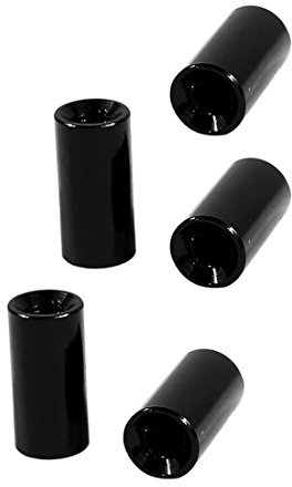 sourcing map 5Stk. M3 x 10mm Runde Aluminiumsäulenlegierung Abstandshalter Bolzenbefestigung für Quadcopter Schwarz