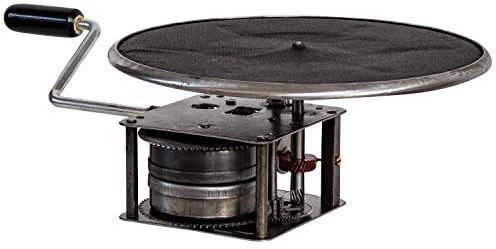 aubaho Grammophon Motor Plattenteller Kurbel Set Ersatzteil Antik-Stil Ersatz Austausch