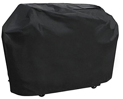 Barbecue Cover, Heavy Duty Oxford Cloth Waterproof Dust-proof Ultraviolet-proof Outdoor BBQ Grill Cover(145 x 61 x 117)