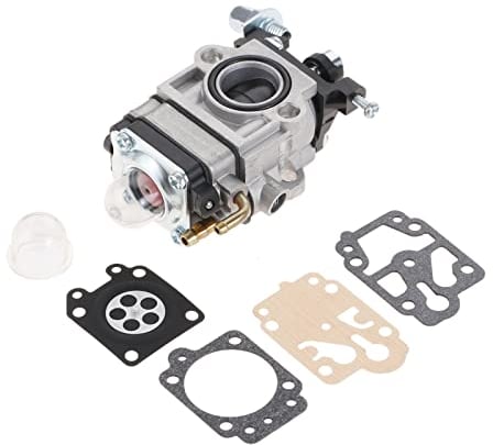 Carburador para desbrozadora con kit de reparación para los modelos MP15, CG430, CG520, BC430, BC520 de 43 cc y 52 cc