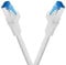 BIGtec - 2 Stück - 10m CAT.7 Gigabit Patchkabel Netzwerkkabel weiß Kupferkabel Patch Ethernt LAN DSL Kabel CAT7 (RJ45, Cat 7, S/FTP PIMF) 10,00m