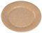Le NAPPAGE ARTS DE LA MESA 50 Platos de cartón Kraft FSC®- Diámetro 18 cm